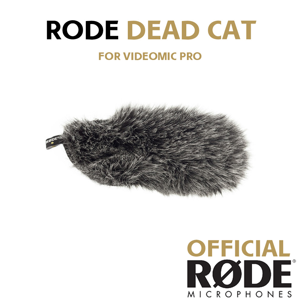 Rode DeadCat VMPR Artificial Fur Wind Shield for Videomic Pro with Rycote