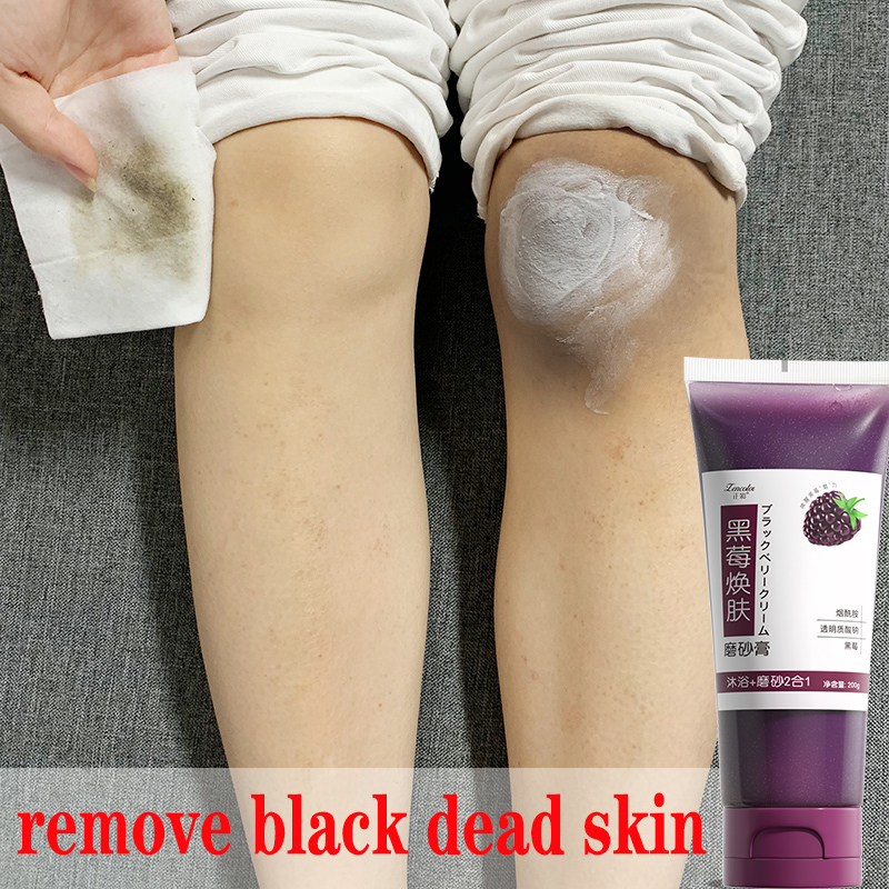 【Super Xin】Remove black dead skin deposits body deep clean exfoliating scrub clean pores shrink dead skin black skin unisex