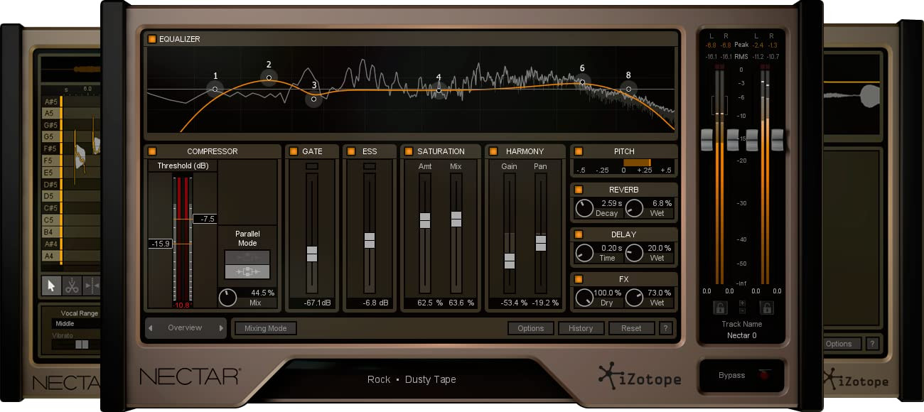 Nectar 2 Production Suite: Professional Vocal Audio Software, iZotope [Online Code]
